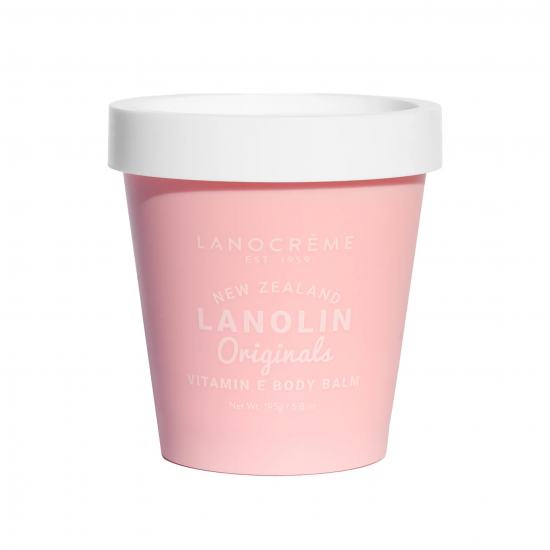 【因天气原因液体侧漏无法理赔】Lanocre 兰侬羊毛脂维E保湿身体乳霜195克 保质期2028.6